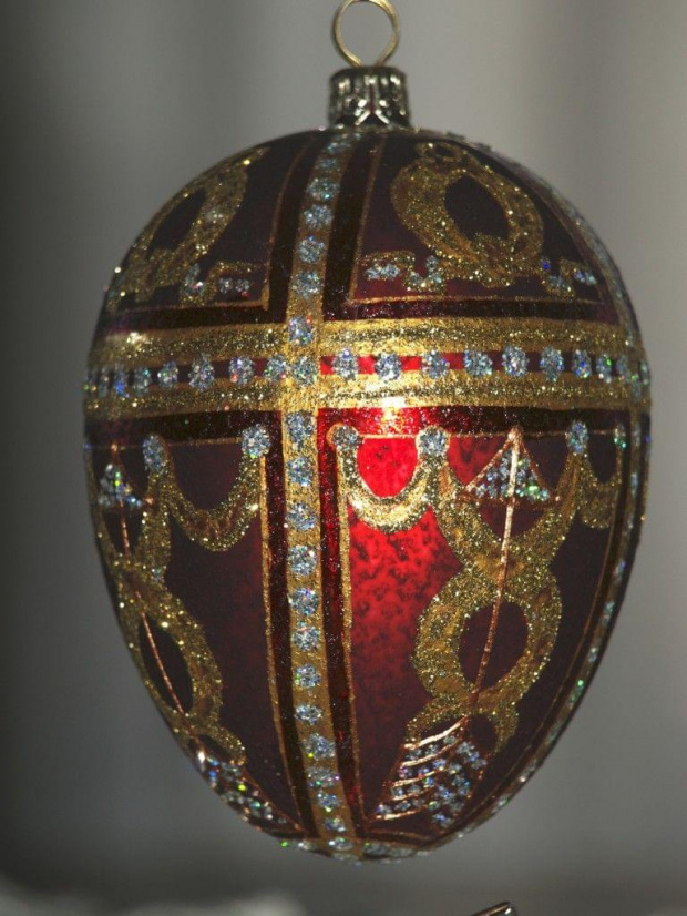 Jajka Bombki malowane wg wzorów jajek Faberge