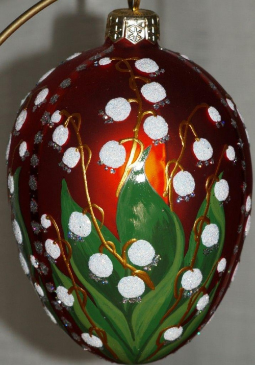 Jajka Bombki malowane wg wzorów jajek Faberge