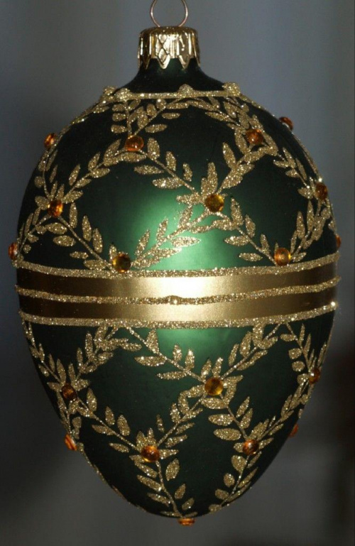 Jajka Bombki malowane wg wzorów jajek Faberge