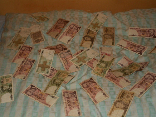 Jestem bogaty :D #pieniądze #banknoty #gotówka