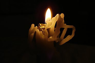 Boże Narodzenie 2007 w Zębie k. Zakopanego #świeczka