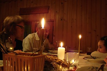 Boże Narodzenie 2007 w Zębie k. Zakopanego #wigilia #świeczka