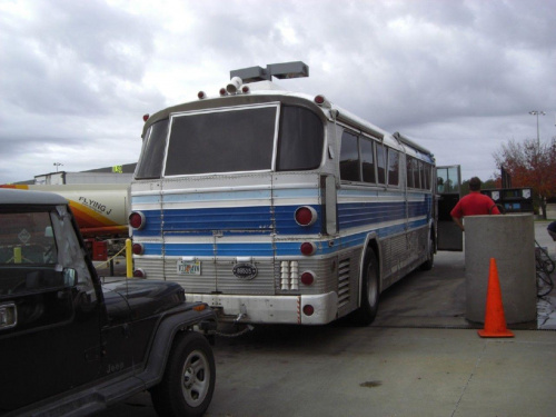 MCI and Blue Bird motor homes