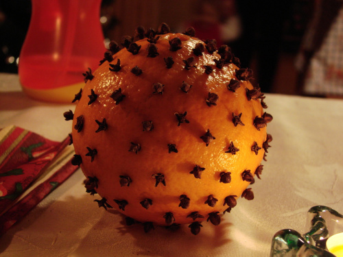 Boże Narodzenie 2007 w Zębie k. Zakopanego #pomarańcza