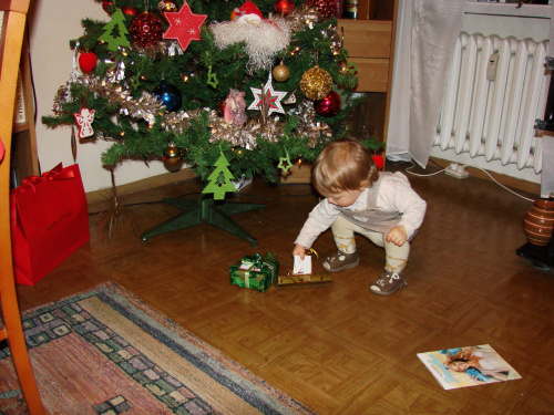Boże Narodzenie 2007 #majka #wigilia #choinka #prezenty