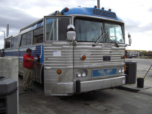 MCI and Blue Bird motor homes