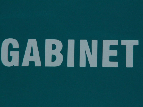 w przychodni #tabliczka #napis #gabinet