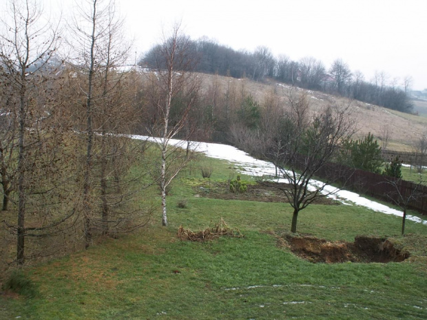 Tak wygląda zima w Bęble na dzień dzisiejszy (13.01.2008) #zima #wiosna #odwilż #ocieplenie #Bębło