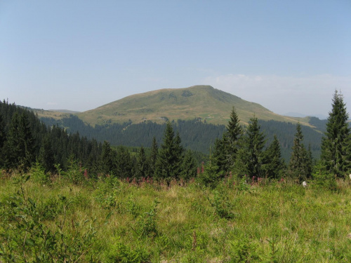 Czywczyn 1769m jest najładniejszym i obok Hnitessy najwyższym szczytem Gór Czywczyńskich, wznoszący się blisko 200m ponad grzbiet graniczny posiada ślady kotłów polodowcowych.