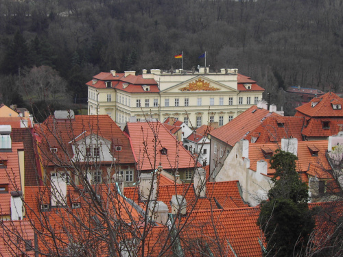 PRAGA - taras widokowy
" pranie za szybaą" #PRAGA