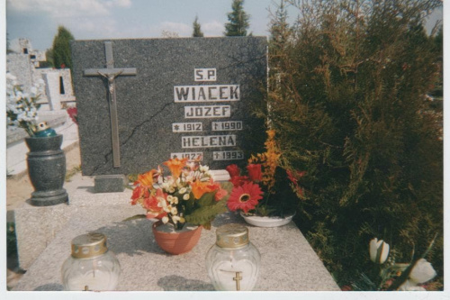 Grób Józefa Wiącka w Kwidzyniu