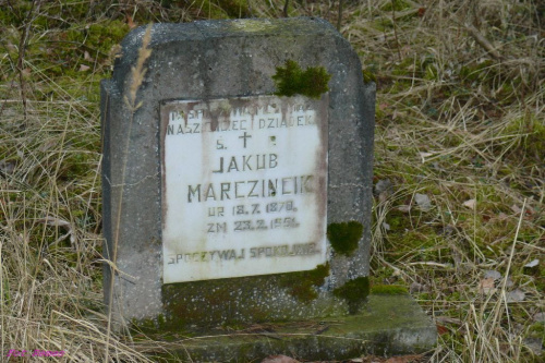 Rostki - cmentarz wiejski #Rostki #MazurskieCmentarze