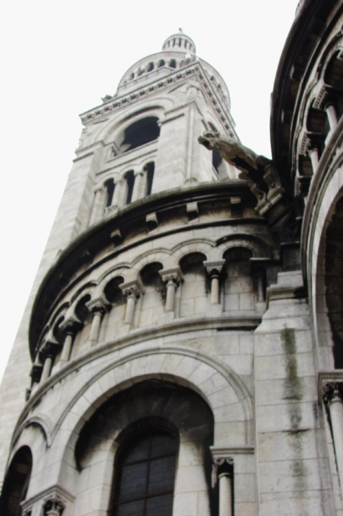 Bazylika Sacre - Coeur , Moulin Rouge , cmentarz Montmartre #MoulinRouge #CmentarzMontmartre #Patyż #malarze #obraz #metro