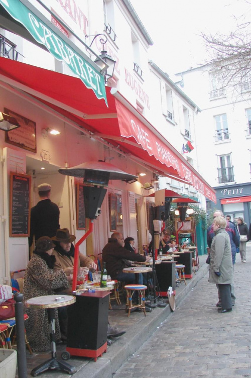 Bazylika Sacre - Coeur , Moulin Rouge , cmentarz Montmartre, Paryż #MoulinRouge #CmentarzMontmartre