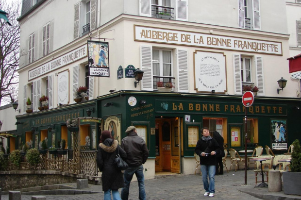 Bazylika Sacre - Coeur , Moulin Rouge , cmentarz Montmartre, Paryż #MoulinRouge #CmentarzMontmartre