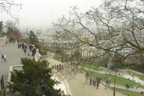 Bazylika Sacre - Coeur , Moulin Rouge , cmentarz Montmartre #MoulinRouge #CmentarzMontmartre