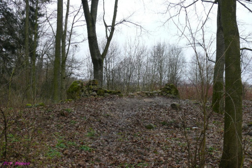 Biała Piska - ruiny w parku miejskim #BiałaPiska