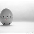 Odliczając do Świąt ... #Wielkanoc #Święta #jajko #czasomierz #biel #eksperymenty #kartki