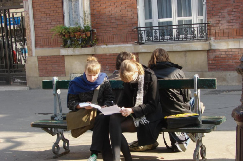 Paryż ostatnie powtórki materiałów #Paryż #Luxembur #parki #Sorbona #studenci #Sekwana
