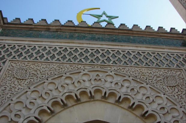 Instytut Muzułmański Paryż #Paryż #Meczet #Sekwana #zwiedzanie #Sorbona #kawiarnie