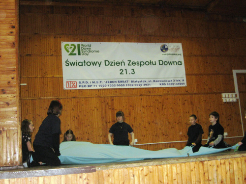 Czarna Białostocki, 30 marca 2008. Obchody Światowego Dnia Zespołu Downa