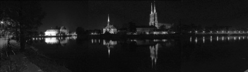Panorama Ostrowia Tumskiego #widok #Wrocław #panorama #OstrówTumski
