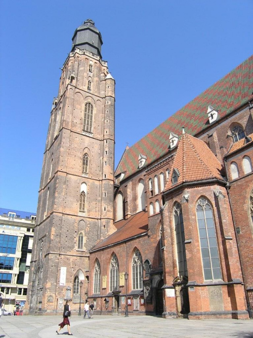 kościół św. Elżbiety we Wrocławiu #kościół #gotyk #Wrocław #wieża