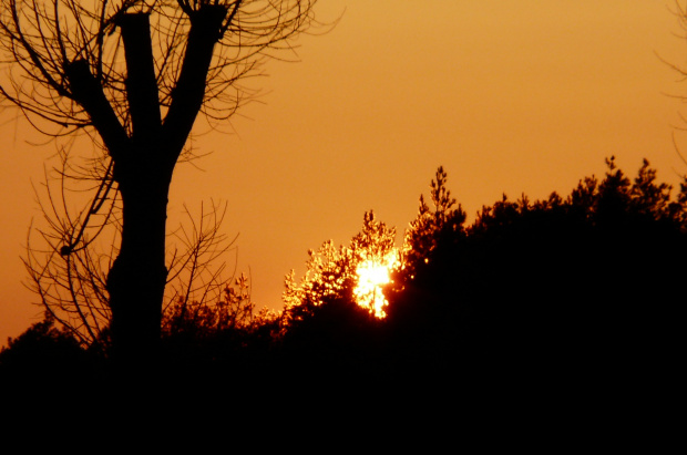kwietniową , wieczorową porą #ZachódSłońca