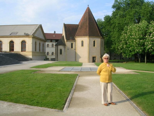 Metz-klasztor benedyktynów o poranku