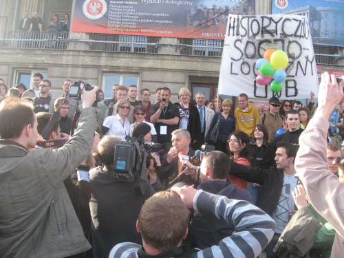 Otwarcie juwenaliów 2008, Białystok, 06.05.2008, Plan Uniwersytecki
