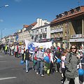 Marsz Godności Osób Niepełnosprawnych , Białystok, 06.05.2008