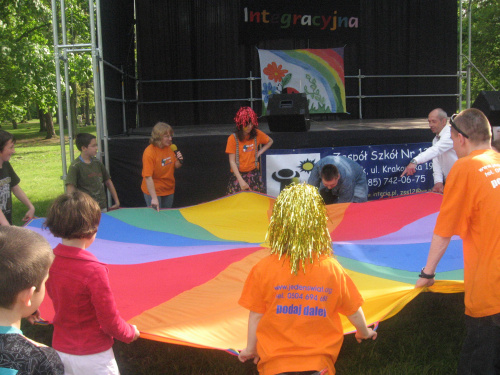Majówka Integracyjna, organizowana przez Zespół Szkół Nr 12 w Białymstoku, 18 maja 2008