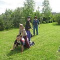 Piknik zorganizowany przez "nasze panie" prowadzące zajęcia Szkoły Rodziców dzieci uczacych się w SOSW Białystok, 20.05.2008