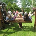 Piknik zorganizowany przez "nasze panie" prowadzące zajęcia Szkoły Rodziców dzieci uczacych się w SOSW Białystok, 20.05.2008