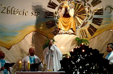 Dębowiec - Msza Św. w kaplicy #Dębowiec #MatkaSaletyńska #sanktuarium