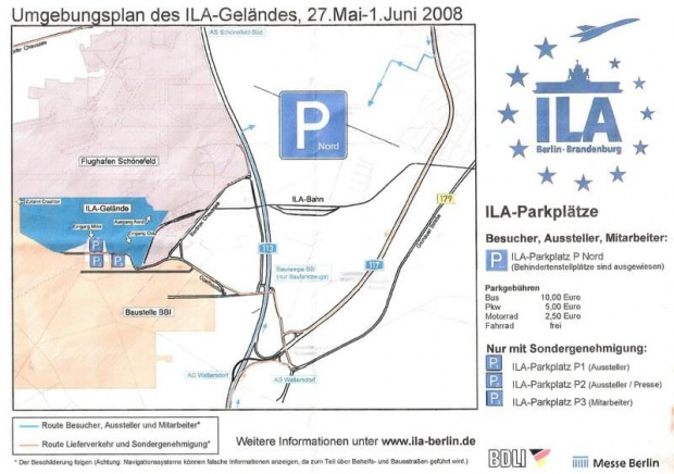 ILA BERLIN 2008 DOJAZD