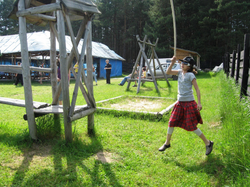 Kolejny dzień dziecka z okazji Dnia Dziecka. Karakule "WIATA", 03.06.2008