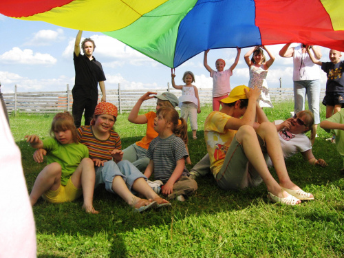 Kolejny dzień dziecka z okazji Dnia Dziecka. Karakule "WIATA", 03.06.2008