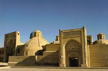 Skan z odbitki. Poranek w Uzbekistanie. Ludzie śpią, a zabytki stoją :) #zabytki #Azja #Uzbekistan