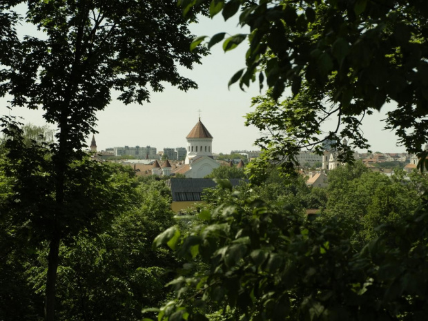 Widok z tarasu knajpki Tores