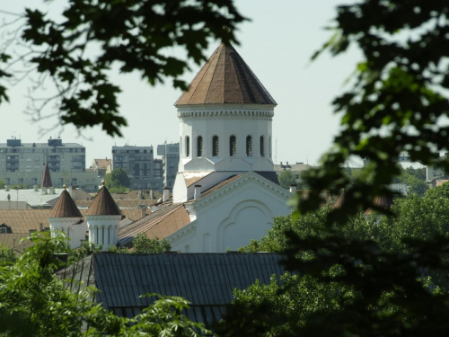 Widok z tarasu knajpki Tores