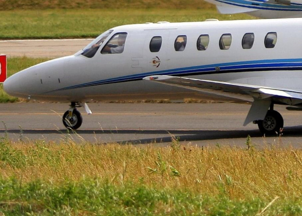 SP-KCK Cessna 525 CitationJet CJ2 #samoloty #lotnisko