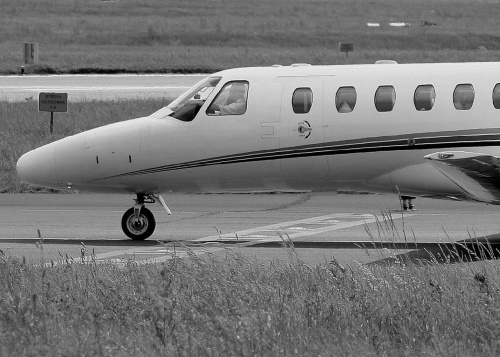 SP-KCK Cessna 525 CitationJet CJ2 #samoloty #lotnisko