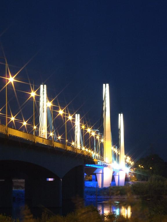 Wieczorową porą #miasto #most #wieczór