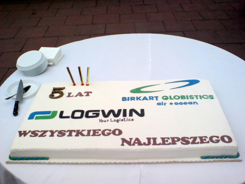 30 Kg tort dla firmy Birkart -Globastics #Tort #Firmowy #Impreza