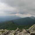 Gutin Tomnatek, wieczorna panorama w kierunku północnym.