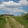 Zabudowania stacji meteorologicznej na Połoninie Pożyżewskiej.