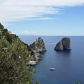 Słynne skały na Capri