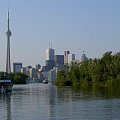 moje miasto Toronto - widok z wyspy Central Island #Toronto #lipiec #CentralIsland #wieza