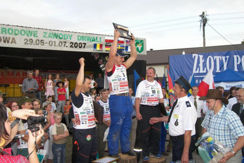 Międzynarodowe Zawody Drwali Bobrowa 2007